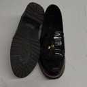 VOCNTVY Loafers for Women Slip On Comfort Business Work Shoes (7.5, Black 2)
