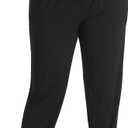 ZERDOCEAN Women's Plus Size Casual Lounge Yoga Pants Comfy Relaxed Joggers Pants Drawstring with Pockets