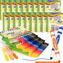 Jumlys 36 Boxes Washable Markers with 12 Colors, Bulk Color Marker for School Classroom, 432 Count Broad Tip Markers for Kids, Classroom Must Haves