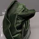 RYB HOME Elegant Green Velvet Curtains 84 inches Long, Light Blocking, Thermal Insulated, Stylish Rod Pocket Velvet Drapes for Cozy Home Aesthetics, 52" W x L96 L, 2 Panels Set