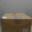 PACTOGO 16" Round Black Plastic Cater Trays with Clear Dome Lids - Disposable Stackable Serving Platters for Parties, Holidays, Events, and Buffet (Pack of 25 Sets)