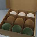 9 Pcs Velvet Christmas Balls Bulk Shatterproof Plastic Christmas Tree Decorations for Decorative Hanging Baubles