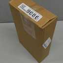 50 Pack Mini Cake Pans with Lids and Spoons Gold Rectangular Aluminum Foil Baking Pans Mini Cheesecake Containers(6.8oz) (Glod)