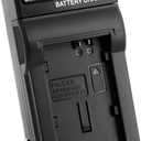 Norifon BP808 Wall Charger for Canon FS100, FS200, FS300, LEGRIA HF G10, LEGRIA HF G25 and More with Foldable Plug