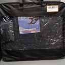 AOOG Leather Car Seat Covers Universal fit Most Sedans SUV Trucks (Full Set, Black)