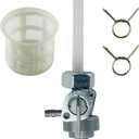 YAMAKATO Predator 9000 8750 6500 4000 4375 Generator Fuel Tank Shut Off Valve Fuel Petcock for Centurion Honda Westinghouse Duromax Durostar Powermate Powerhorse ETQ M16X1.5mm (M16x1.5 Female with filter cup)