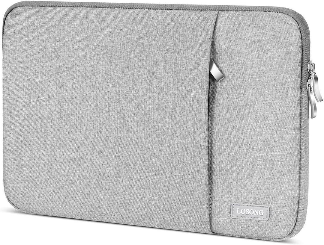 Portable Monitor Case 14 Inch, Protective Carrying Sleeve for Most 14 inch Portable Monitors,Water Resistant Portable Display Bag with Accessory Pocket,Size-13.5"x8.8" Gray