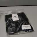 Arjen Kroos Men's Sexy Metallic Shiny Shorts Sparkly Rave Hot Short Pants with Pockets (Black, L)