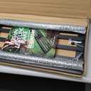 Walensee Lawn Leveling Rake, Levelawn Tool, Heavy Duty Effort Saving Lawn Level Tool, Steel Handle Lawn Leveler for Yard Garden Golf Course , Ease Level Soil Sand Dirt Surfaces, 7FT 45"x10"