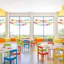 25 PCS Welcome Back to School Banner - Happy 9.78 Feet Pennant Sign Reusable Classroom Decoration with Vibrant Colors & Durable Material for First Day Kindergarten Preschool Party