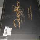 downluxe Goose Feather and Down Pillows - Hotel Collection Feather Pillows Set of 2 for Back, Stomach or Side Sleepers, Queen Size (20"x28") (Classic Horizontal Stripes)