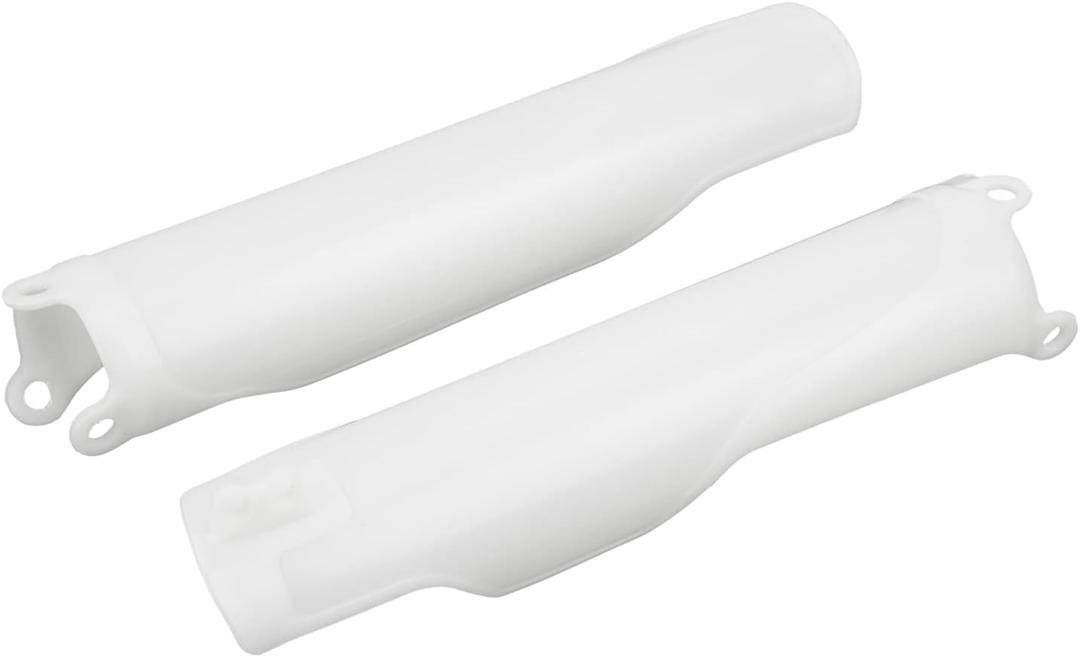 Fork Guard, 2pcs ABS Front Fork Tube Cover Fork Protector Replacement for CR125 CR250 CR500 CRF250R CRF250X CRF450X