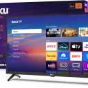 Roku Smart TV – 32-Inch Select Series, 720p HD TV – Roku TV with Voice Remote – Flat Screen LED Television with Wi-Fi for Streaming Live Local News, Sports, Family Entertainment