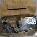 2 inch Caster Wheels, Casters Set of 8 Heavy Duty - CLOATFET Locking Casters, Swivel Caster Wheels with Brake (Top Plate), Non Marking Grey TPR Rubber Castor Wheels for Cart Furniture Workbench