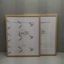 4x6 Picture Frame, Brown Walnut, Solid Wood Picture Frames 4x6 with Tempered Glass for Photos or Art Prints, Display on Wall & Tabletop (Single,Walnut)