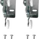 Prime-Line N 6530 Steel, Top Mount, Twin Pocket Door Roller, fits Cox Doors (2 Pack)