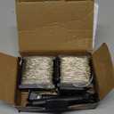 Twinkle Star 2 Pack Solar String Lights Outdoor, Total 80 FT 240 LED Solar Fairy Lights Outside Waterproof 8 Modes, Christmas Tree Light for Patio Garden Party Backyard Wedding Decor Warm White