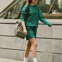 CLOSEMATE Womens Scrunch Crew Socks Retro Soft Cotton Cozy Slouchy Socks for Sneakers Boot 3 Pairs (White)