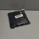 Thongs for Women Seamless Underwear High Waisted No Show Panties Invisible Sexy Panties (Black, XXL)