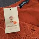 Dazz Wear Dress Orange Large