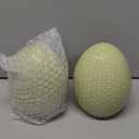 Holiday Home Ceramic Egg Green 6.1" (2 Pack)