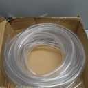 MECCANIXITY Clear PVC Tubing 3/4" ID 7/8" OD Plastic PVC Tube Flexible Water Hose 50ft for Industrial Tubing, Aquariums, 19mm x 22mm