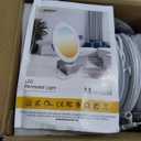 Ensenior 6 Pack 6 Inch Ultra-Thin LED Recessed Light with Junction Box, 2700K-6000K Selectable, 12W 110W Eqv, Dimmable, 1200LM High Brightness - ETL Certified