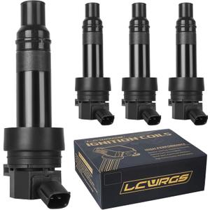 Ignition Coil Packs of 4 Fits for L4 1.6L 2012 2013 2014 2015 2016 2017 Kia Rio Soul Hyundai Accent Veloster 1.6 Coils Replaces# UF652 C1803