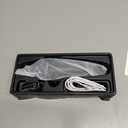 LUCKY TAIL Pet Nail Grinder for Dogs and Cats - Super Quiet and Low Vibration Electric Dog Nail Grinder with 2 LED Lights - USB Rechargeable and Cordless - 2 Speeds - Small to Large Pets - Dark Blue