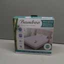 Queen Size Cooling Waterproof Mattress Protector Pad Cover,Breathable Fitted Sheet Style Deep Pocket-Soft Bed Mattress Protector Queen for Pets Kids Adults White