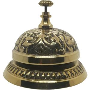 Solid Brass Victorian Style Service Desk Bell