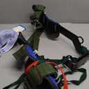 Tree Climbing Spike Set Safety Adjustable Belt Lanyard Rope Rescue Belt 2 Gears (Regular Foot Set)