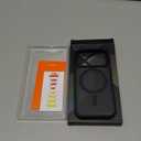 TORRAS Magnetic Shockproof for iPhone 17 Pro Case, Camera Control, Fit for MagSafe, Military-Grade Protection, Translucent Slim Case for iPhone 17 Pro Phone Case Anti-Fingerprint, Black