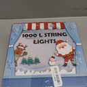 weillsnow 328 FT 1000 LED Christmas Lights, 8 Lighting Modes with Remote & Timer Christmas Tree Lights, Waterproof for Outdoor Bedroom Backyard Tree Wall Christmas Decoration (Warm White)