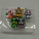 Five Nights at Freddy's Security Breach SquishMe Series 1 Collectors Box 5-Pack: Stress Relief Toy, Party Favor & Fidget Toys for Kids - Entire Series 1 Set w/FNAF Figures Squishies