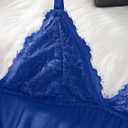 Women's Lingerie Sexy Nightwear Spaghetti Strap Nightgown Babydoll Chemise S-XXL (M)