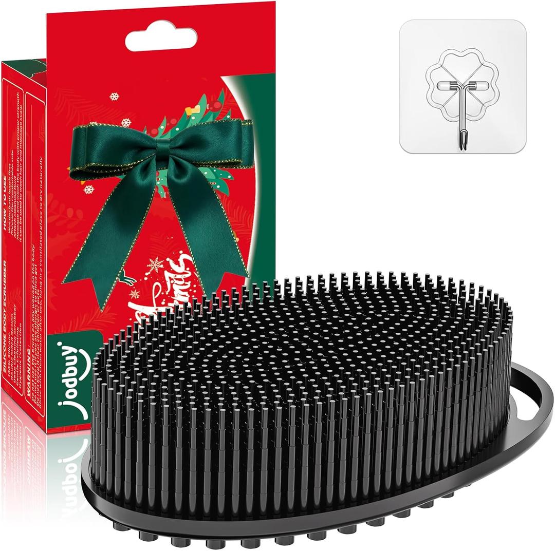 Silicone Body Scrubber - Perfect Christmas Stocking Stuffers for Men, Women, Kids & Teens| Bulk Stocking Stuffers Gift Idea, Exfoliating Bath Brush, Fun Stocking Stuffers Candy Alternative 2025 (1Pack)