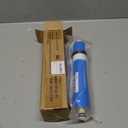 Reverse Osmosis Membrane 100 GPD 11.75"x1.75" RO Membrane Water Filter Replacement Fits Standard for Under Sink RO Drinking Water Filter Filtration Purifier System