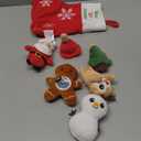 First Christmas Baby Toys,Sensory Plush with Gingerbread Man Rattles Santa Claus Crinkle Toys for Baby, for Kids Girls Boys, Infant Stocking Stuffers