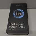 MOVOCA Upgrade Hydrogen Water Bottle, 3Min 2200PPB Rapid Hydrogen Water Generator -SPE PEM Tech, 14OZ Portable Hydro Water Machine, Health Care Gifts for Husband, Wife, Family, Friends, Travel