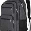 Skaypibs Backpck for Men Women School Backpack for Boys Teens 15.6 inch Laptop Travel Back Pack with Reinforced Straps Bookbag for College High Middle SchoolBusiness Work Mochilas Black