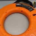 Klein Tools 50376 150-Foot Fish Tape, High-Flex Polyester, 3 Strand Braided Wire Puller Electrical Fish Tape with Non-Conductive Tip
