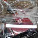 VEVOR Commercial Ice Crusher 661LBS/H, 350W Electric Snow Cone Machine with 4 Blades, 2000RPM Stainless Steel Shaved Ice Machine with 11 Gal Crushed-Ice Box, for Family Restaurants Bars, Red