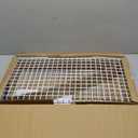 Wallmaster Heavy Duty Garage Wall Shelving 2 Pack 23.6"x11.8" Metal Wire Shelves Wall Mount Mesh Storage Rack for Garage, Office, Basement and Kithcen, max Load 65 lbs (White)
