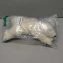 TAMMYFLYFLY Sleep Polar Bear Plush,Cute Stuffed Animal, Plush Toy, 14 Inches Soft Toy (Medium)