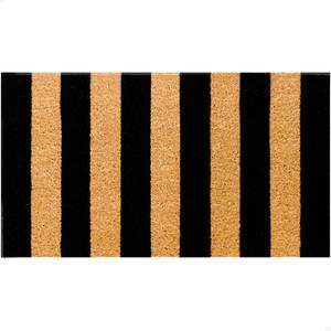 THEODORE MAGNUS Door Mat - Welcome Mat for Front Door with Non-Slip Backing - Durable Coir Doormat - Perfect for Outside Entrance and Entryway Matt - Outdoor/Indoor - Right Stripes - 17" x 30" (1'5" x 2'6" (Rectangular))