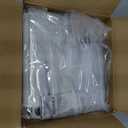 Amazon Basics Vacuum Storage Bags for Clothes, Space Saving Compression Storage Bags with Hand Pump, Heavy Duty, Stackable, Jumbo Size, Clear, 6-Pack