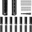 24 Pcs of 2"x 8" Concealed Joist Hangers for Outdoor