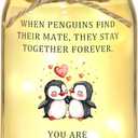 Valentines Day Gifts for Him Her Boyfriend Girlfriend, Anniversary for Men Women Couple, Romantic I Love You Gifts for Husband Wife Birthday Wedding Engagement Christmas Gift You Are My Penguin