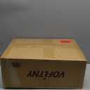 VOFiTNY Inflatable Gymnastics Air mat Tumbling Track with Air Barrel Octagon Mat with Pump for Home/Gym (Mat 10'Lx3.3'W Roller 3.3'Lx2'D, Pink/Mint+Roller)